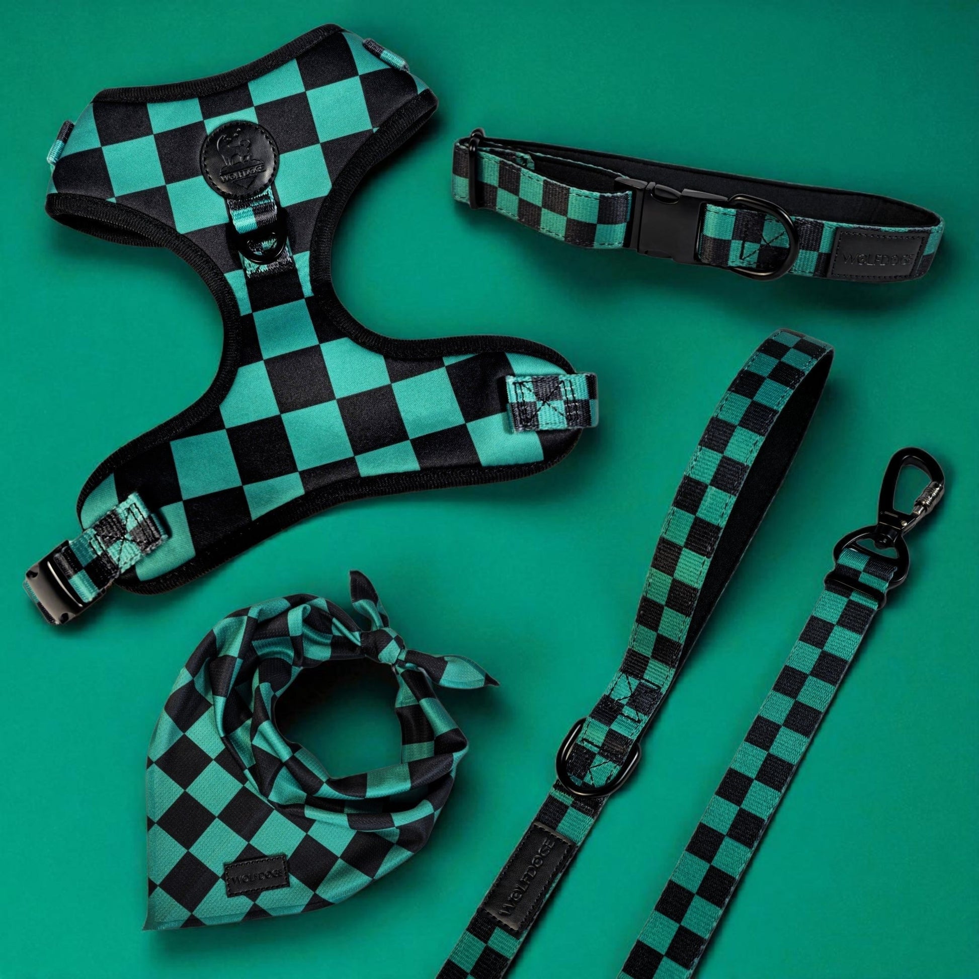 Ichimatsu Checker Harness WOLFDOGE