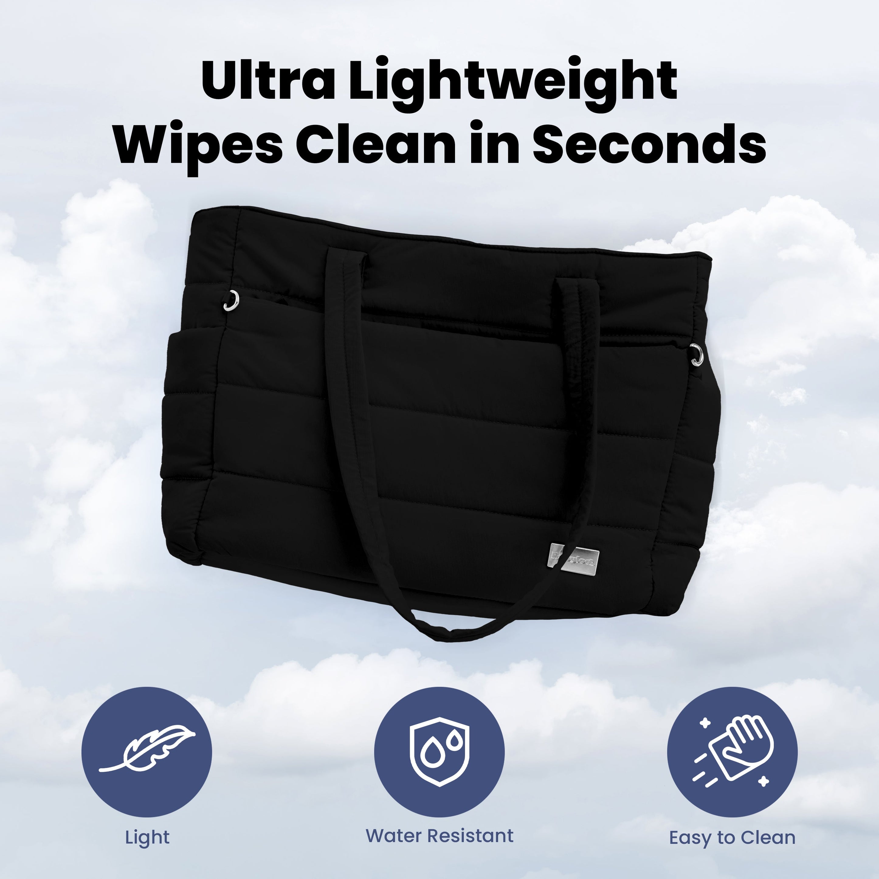 Puffer Dog Travel Bag for Dog Moms