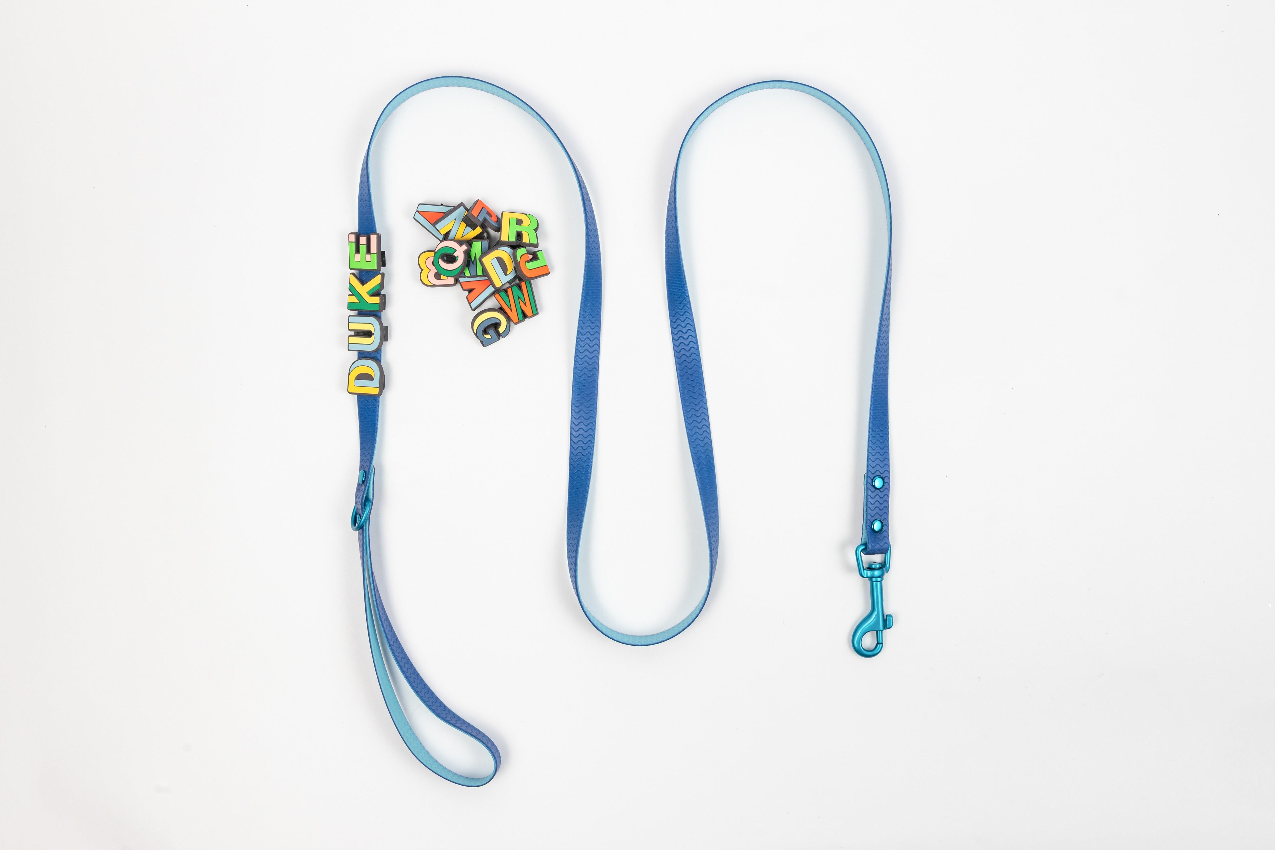 Blue Jelly Leash - Waterproof Leash for Small Dogs