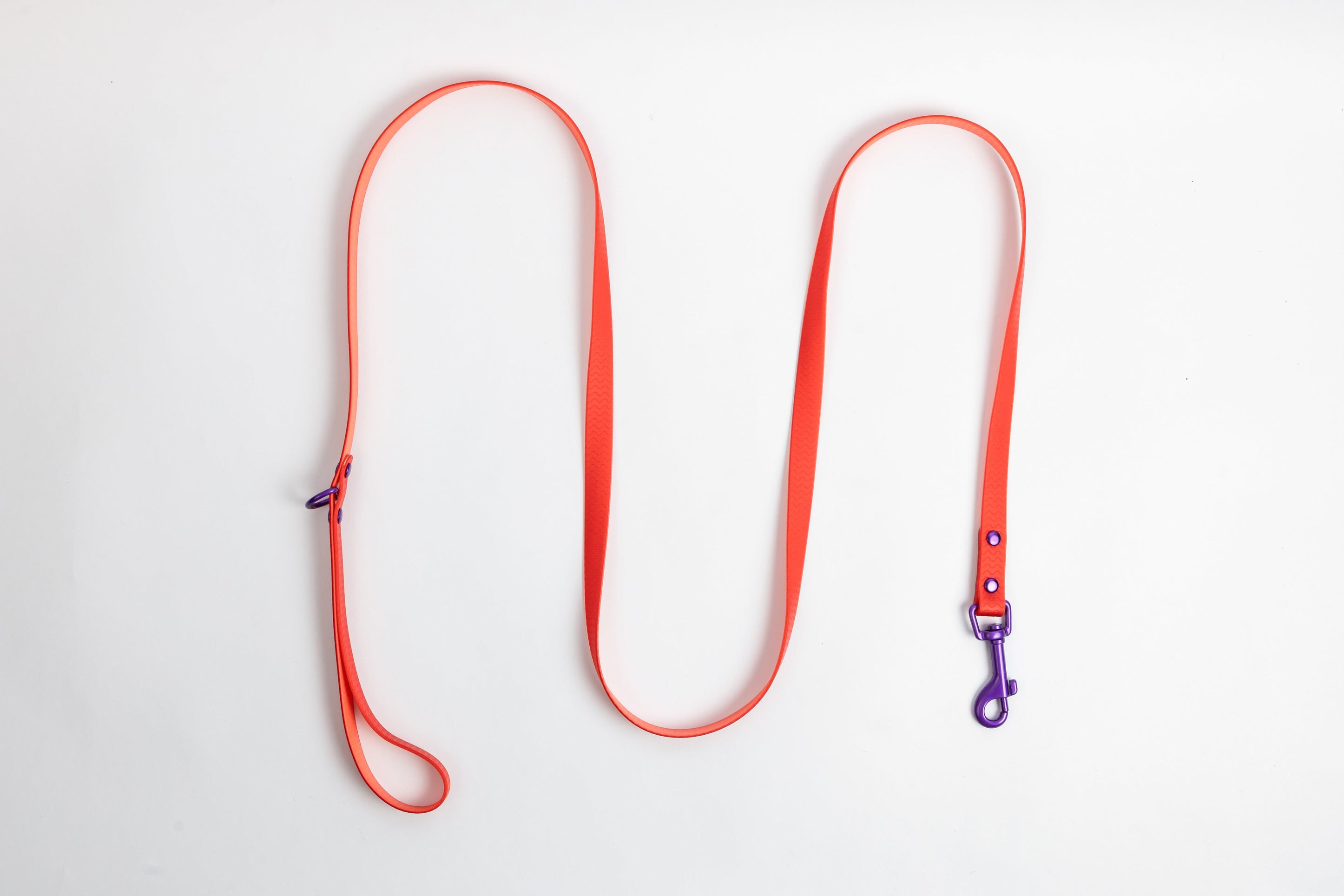 Red Jelly Leash - Waterproof Leash for Small Dogs