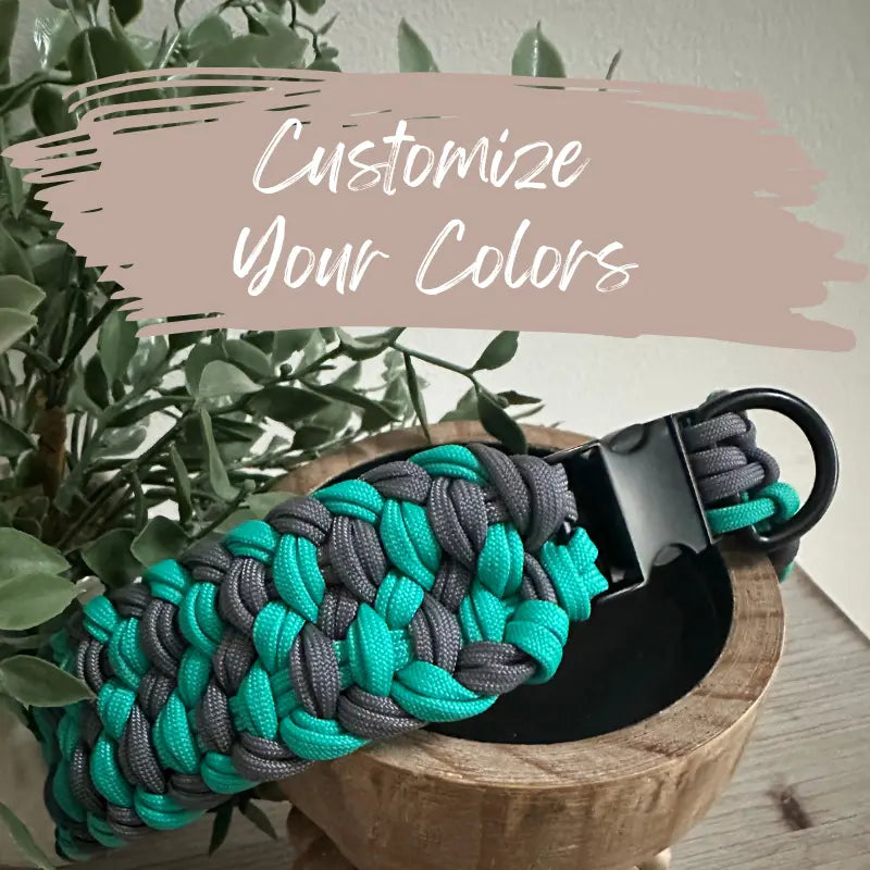 Josephine Braid Handmade Dog Collar - Customize Your Colors Pawsh Pup Co.