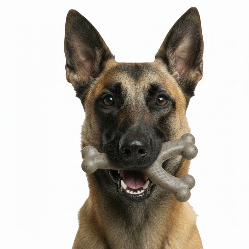 USA-K9 Stars and Stripes Wishbone Nylon Dog Chew Toy for Aggressive Chewers | USA Made