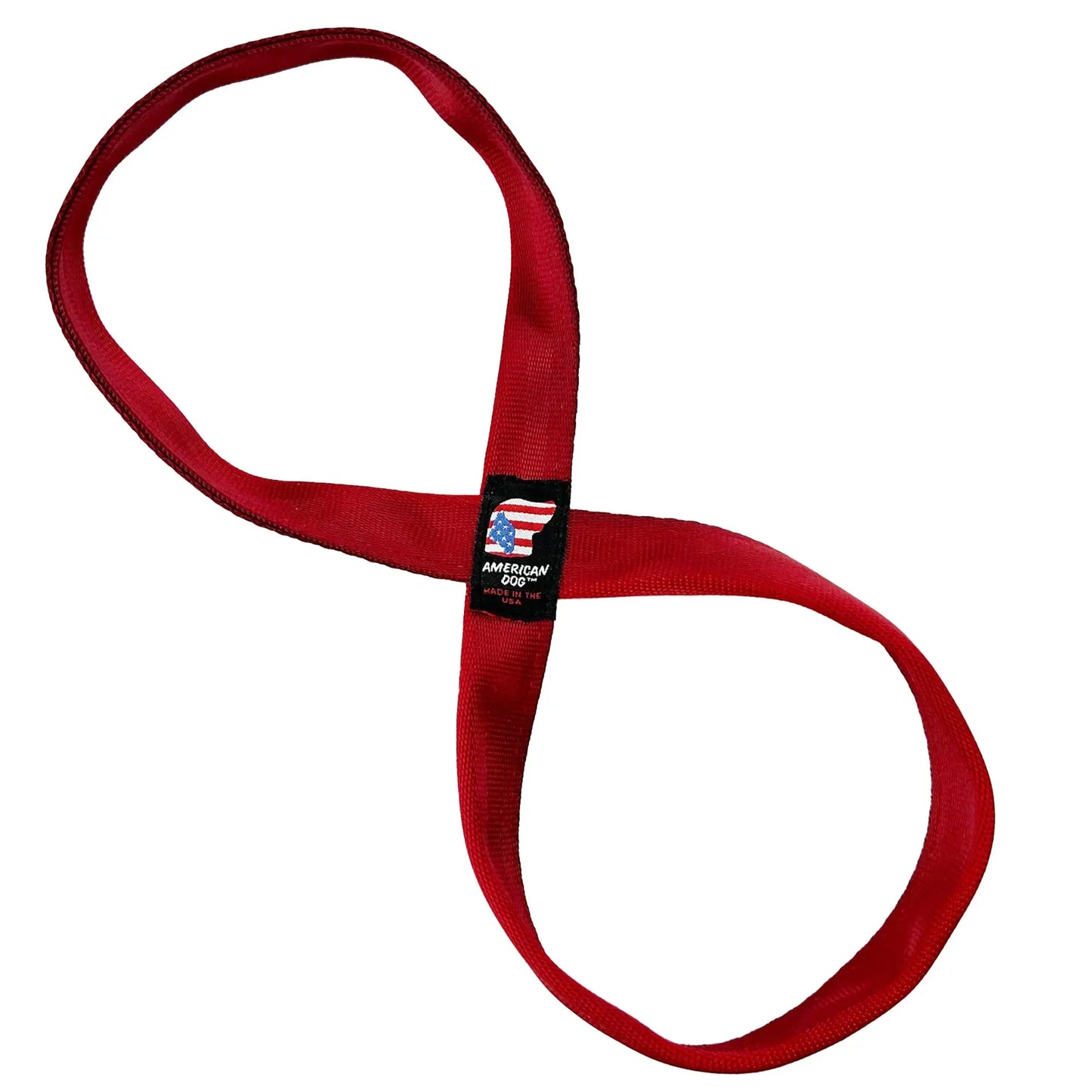 LUCKY DOG $7 Figure 8 Seatbelt Tug American Dog