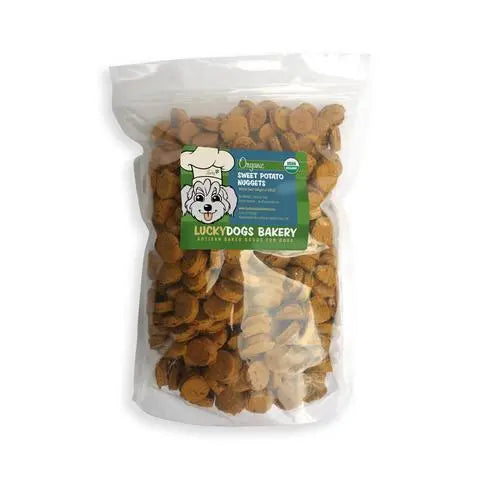 Lucky's Organic Sweet Potato Nuggets Happy Dog Food