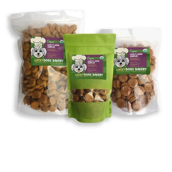 Lucky's Organic Super Sampler Happy Dog Food