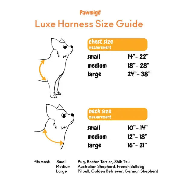 Luxe Harness - Poppy Pawmigo