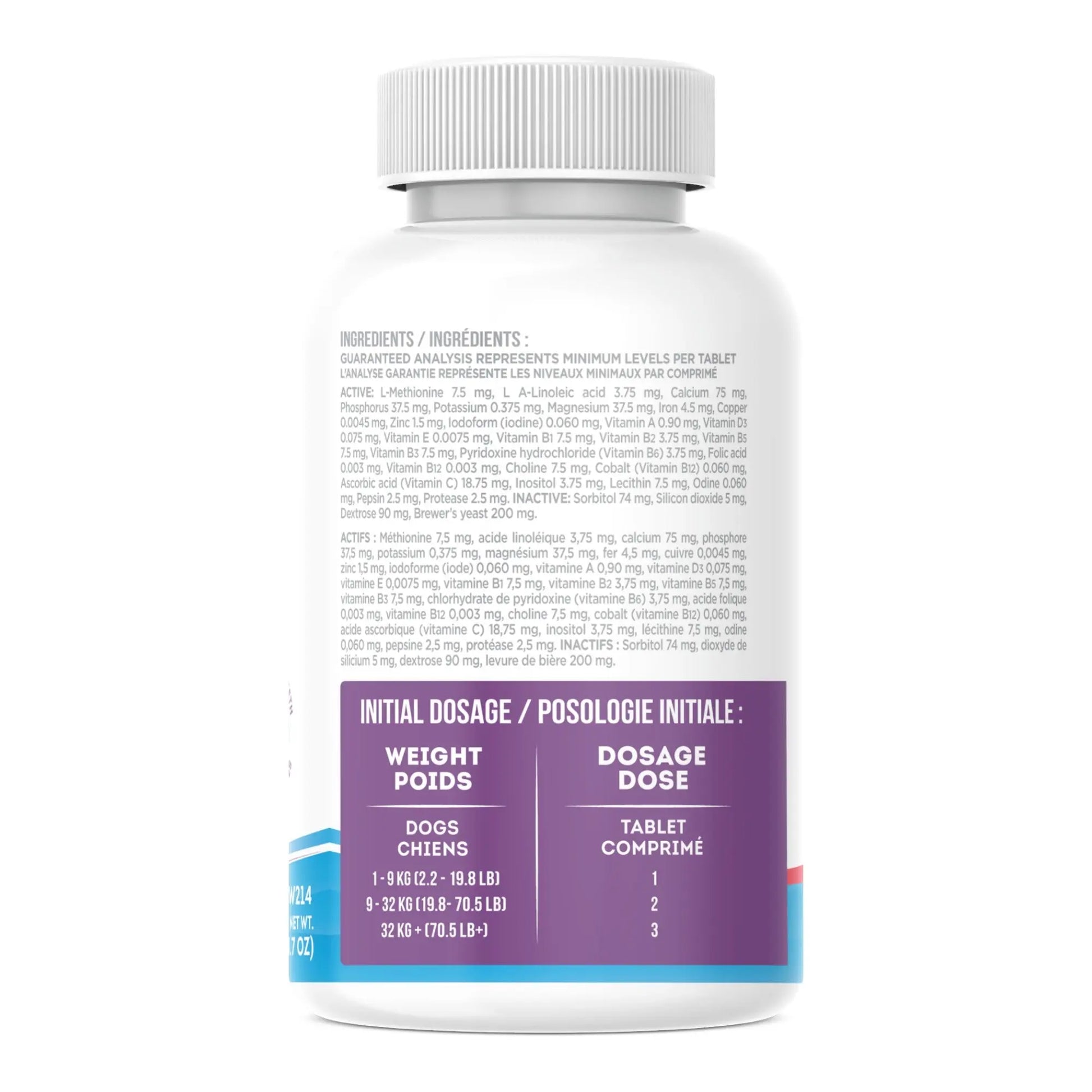 UBAVET MULTIVIT Daily Vitamin and Mineral Tablet for Dogs – Comprehensive Nutritional Support – (90 ct) American Pet Supplies