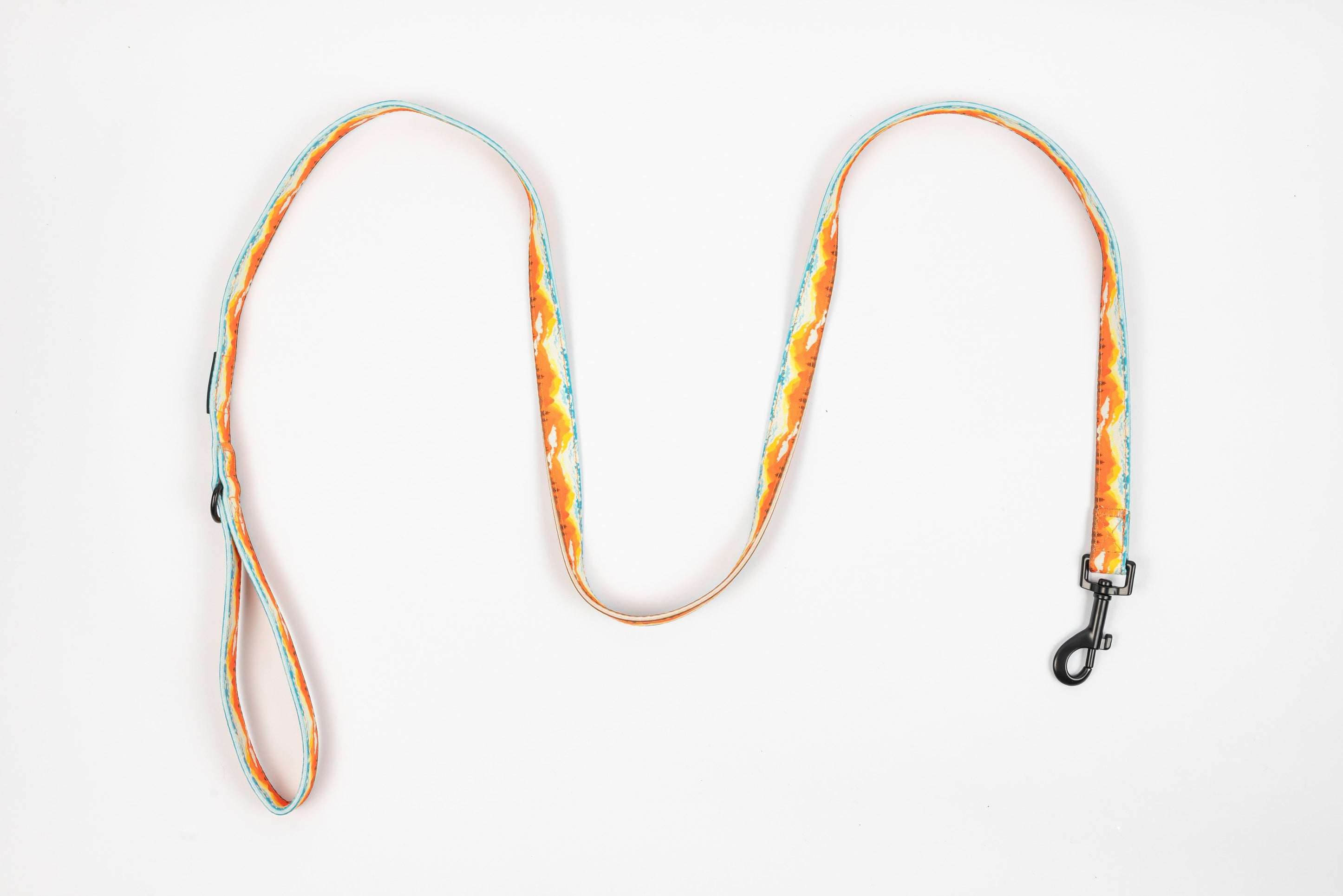 Mountainscape Dog Leash - Orange