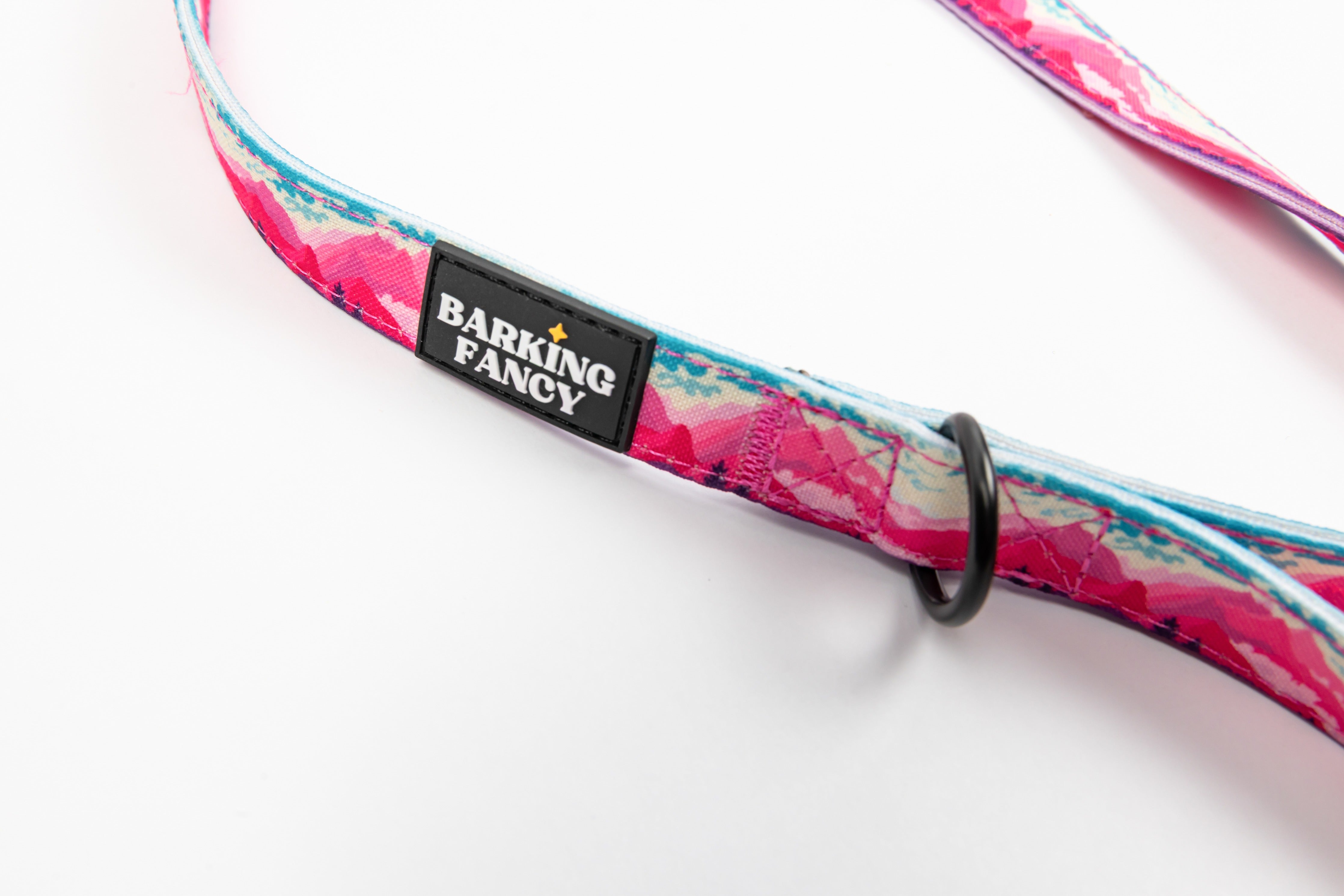 Mountainscape Dog Leash - Pink