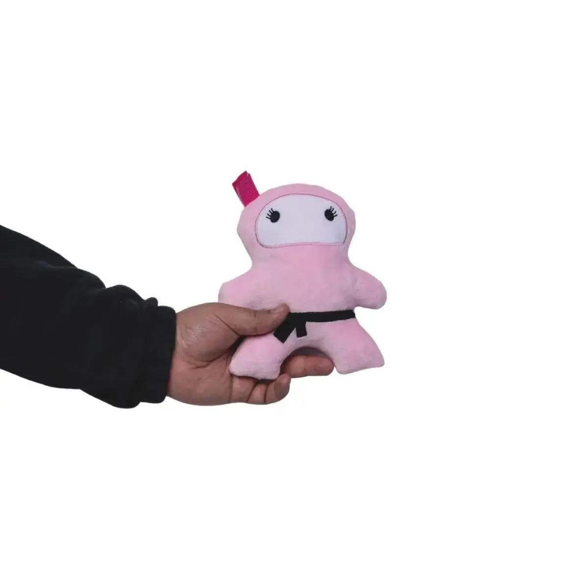 Pink & Black Ninja Love Plush Dog Toy Gift Set – with Squeaker & Crinkle Paper for Fun Play American Pet Supplies