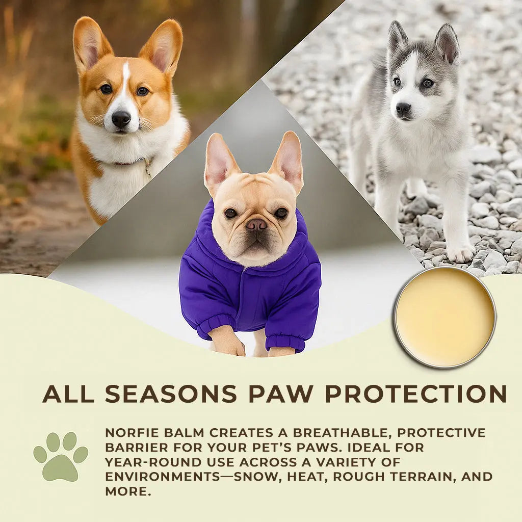 Norfie Repairing Balm – Natural Healing Balm for Paws, Noses & Elbows Norfie