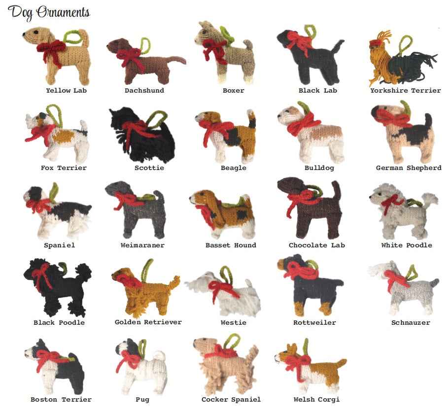 Sheepdog Dog Ornament