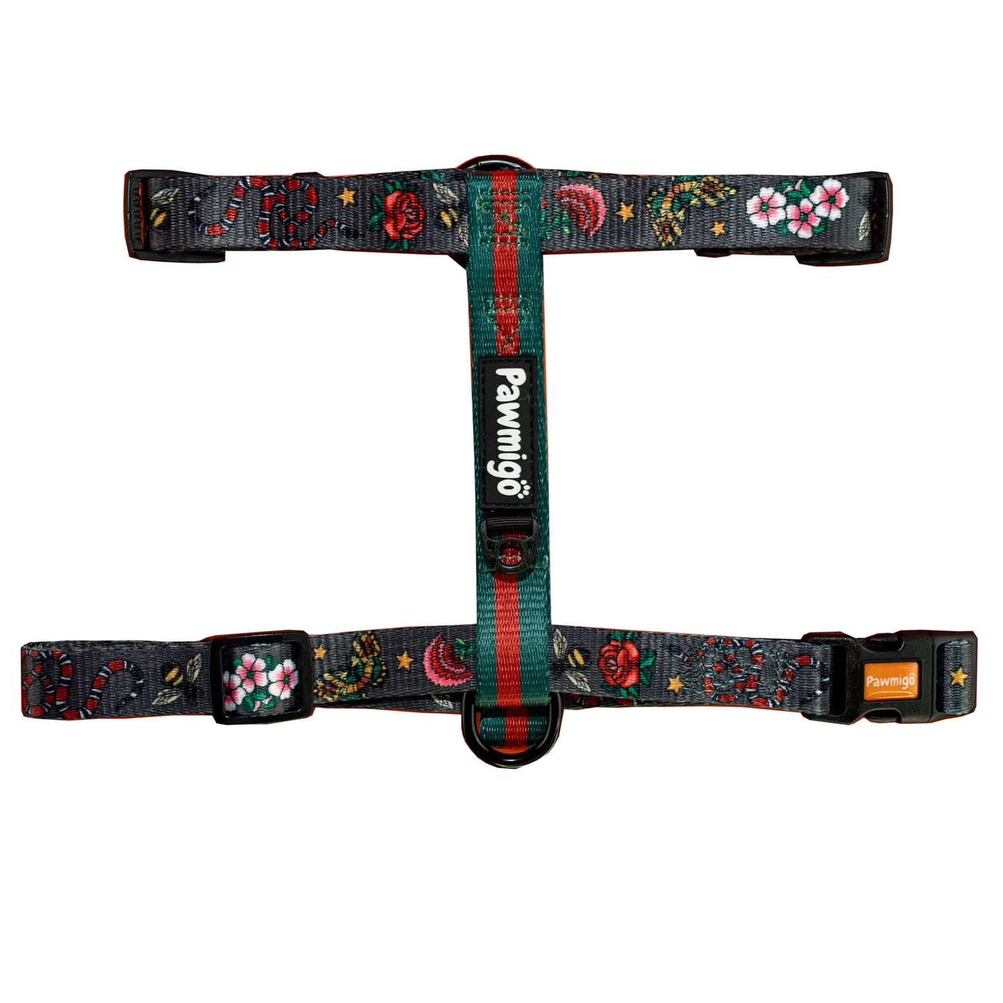 May Flowers Free-Fit Harness Pawmigo