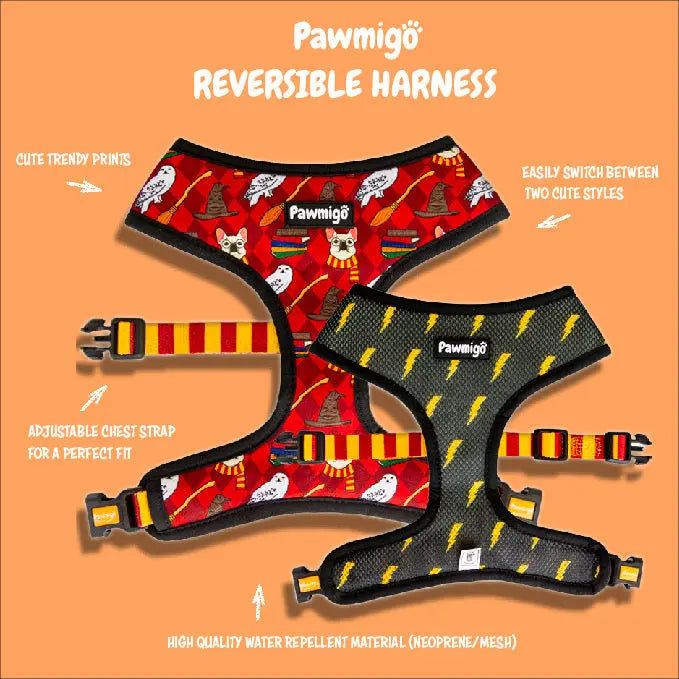 Lumbersnack Reversible Harness Pawmigo