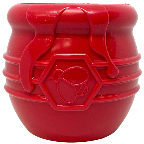 Honey Pot Dog eCup Treat Dispenser | Durable PUP-X Rubber Enrichment Toy | USA Made