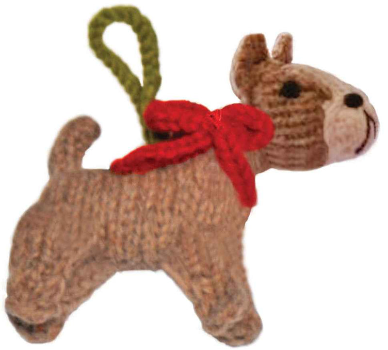 Pitbull Dog Ornament
