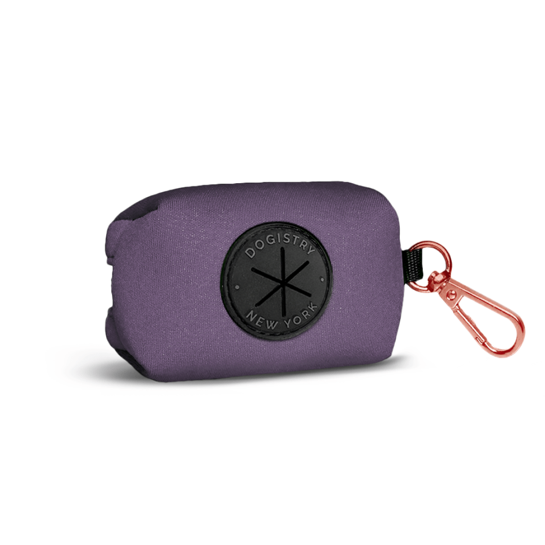Poop Bag Holder - Lilac Gray Dogistry™