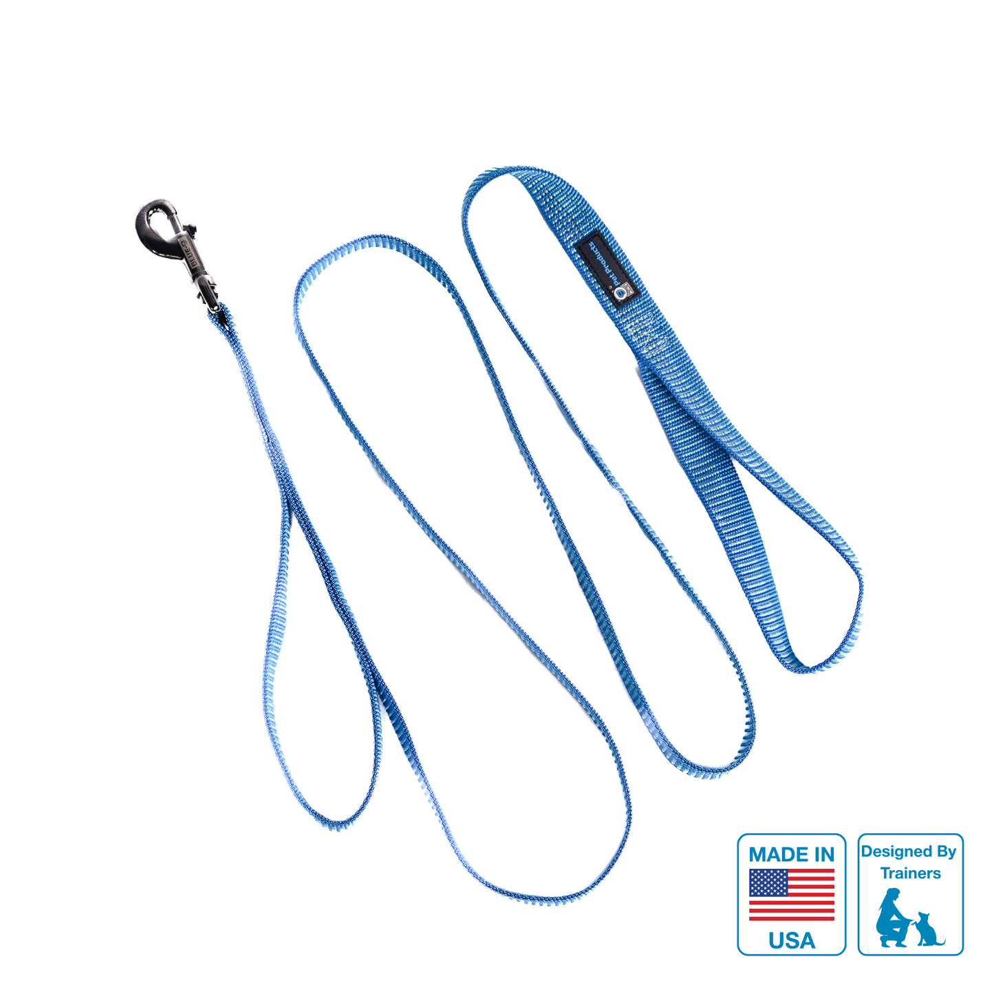 Reflective 6' Leash Blue-9 Pet Products