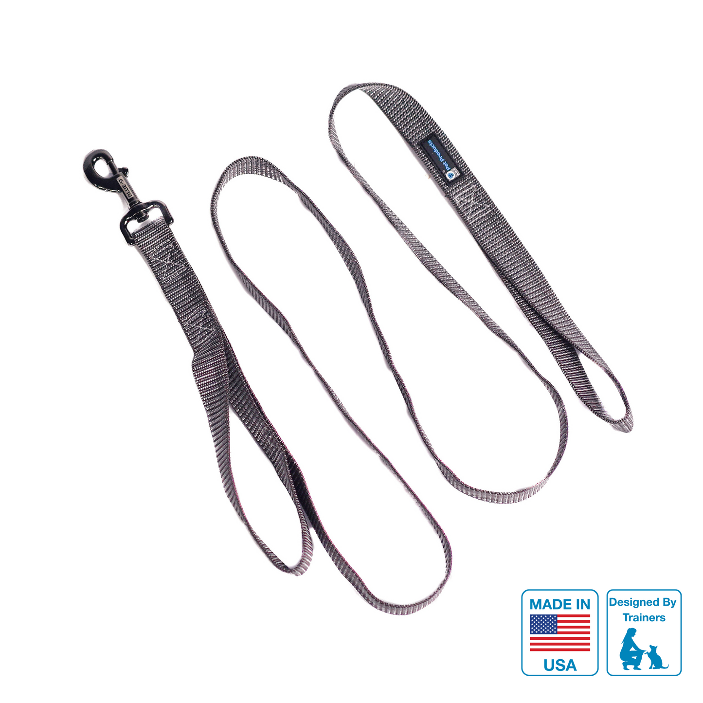 Reflective 6' Leash Blue-9 Pet Products
