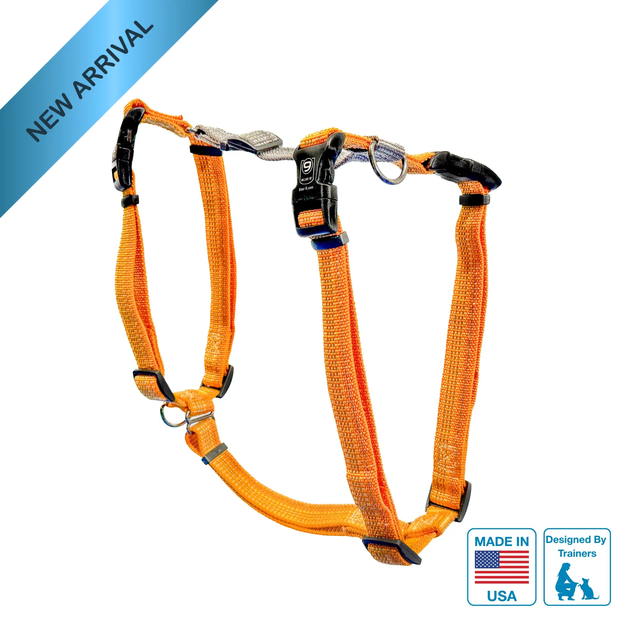 Reflective Balance Harness Blue-9 Pet Products