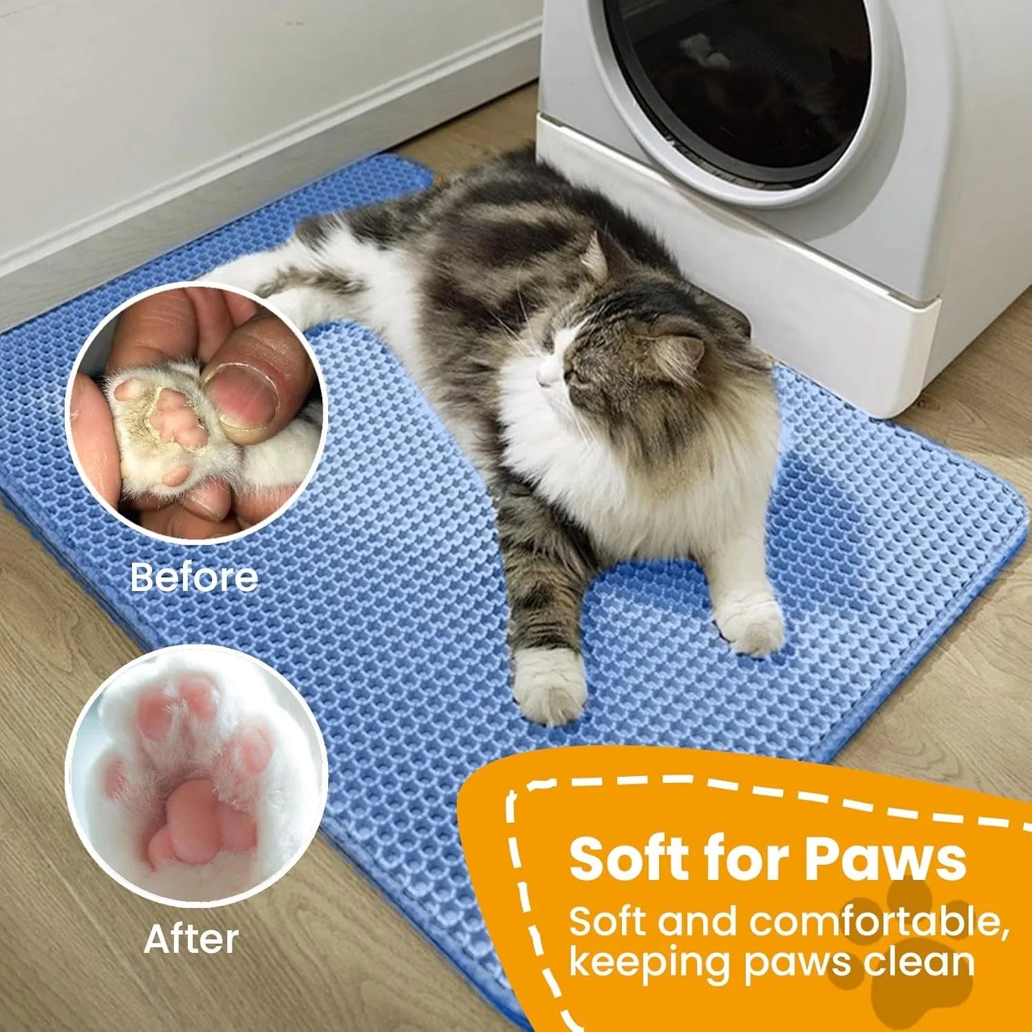 Waterproof Double Layer Cat Litter Mat