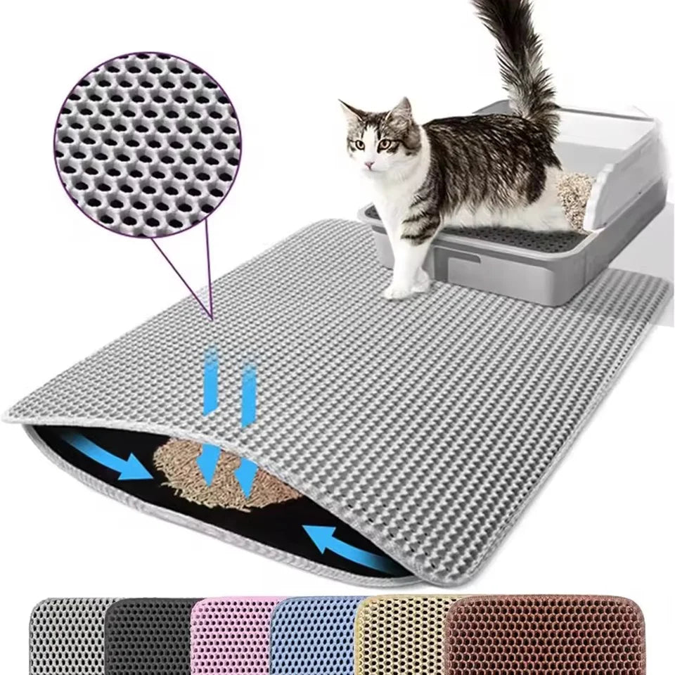 Waterproof Double Layer Cat Litter Mat