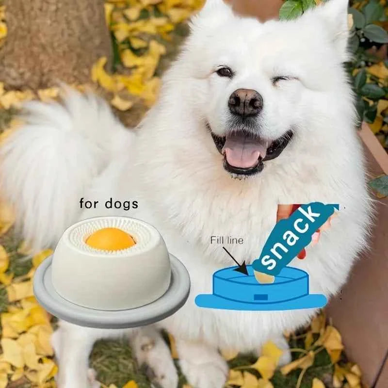 Lick Toys For Pets Interactive Cat Toys Slow Feeder Food Dispenser For Puppy Training Enrichment Cat Feeding Crate Accessory