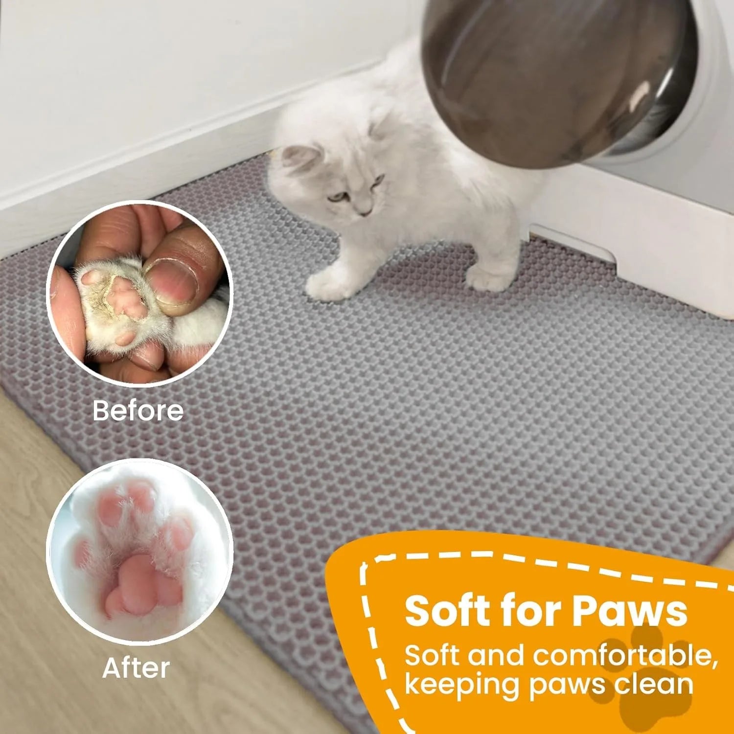 Waterproof Double Layer Cat Litter Mat