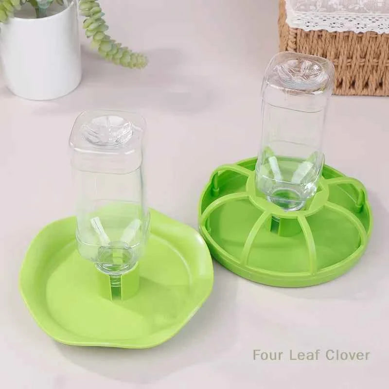 Reptile Water Drinker Dispenser Food Bowl Lizard Gecko Feeder Round Dish Turtle Water Bowl Drink Bottle Reptile Feeders