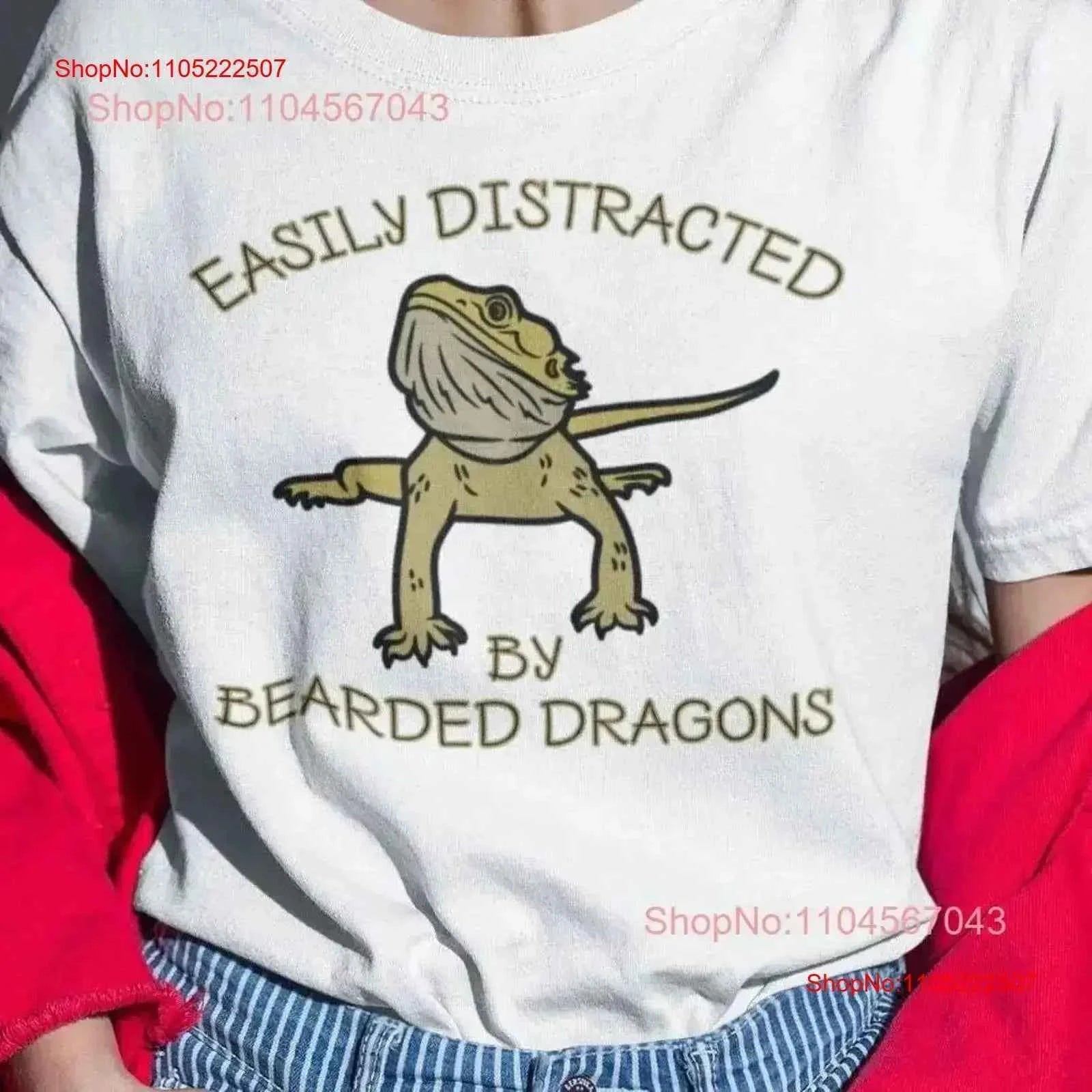 Bearded Dragon T Shirt Funny Christmas Beardie Reptile Birthday vintage Washed Soft homme Casual Comfortable graphic Versatile