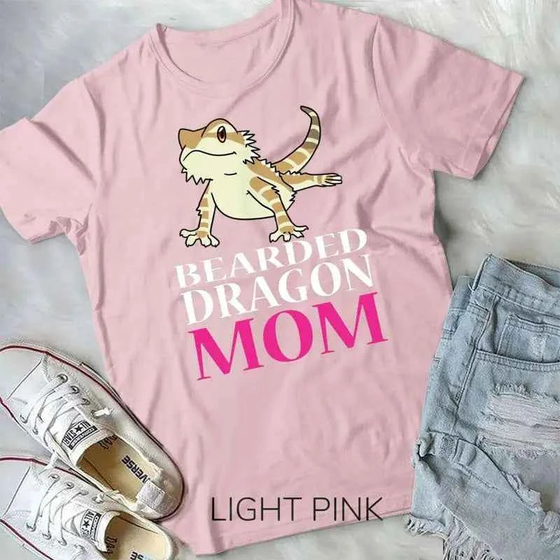 FUNNY BEARDED DRAGON MOM T SHIRT Pet Owners Lizard Gift Unisex Youth T Shirt