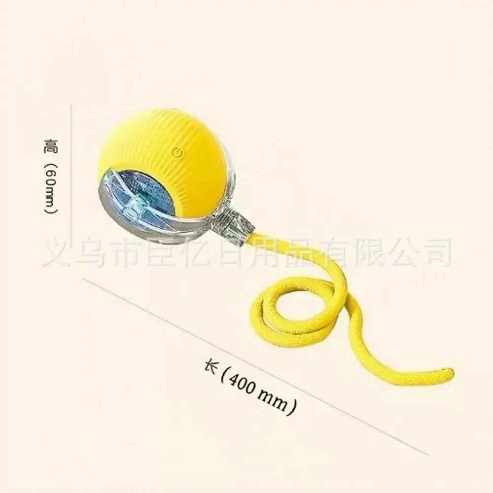 Pet Toy Ball with Tail Rope,Smart Automatic Pet Chase Ball Toy, Upgraded Speedy Tail Kitten Toy for Bored Indoor Adult Pets