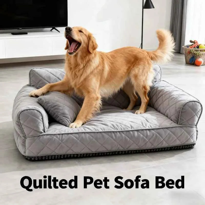 PawRelax™ Plush Bed 🐾 — Soft, Secure & Anxiety-Reducing