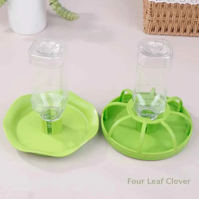 Reptile Water Drinker Dispenser Food Bowl Lizard Gecko Feeder Round Dish Turtle Water Bowl Drink Bottle Reptile Feeders