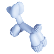 Balloon Dog Toy Blue