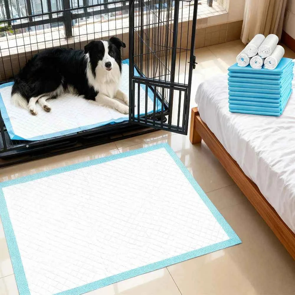 Large Dog Pads Thicker Puppy Pads , Super Absorbent Pee Pads for Dogs, Disposable Incontience Underpads for Doggies, Cats, Rabbi
