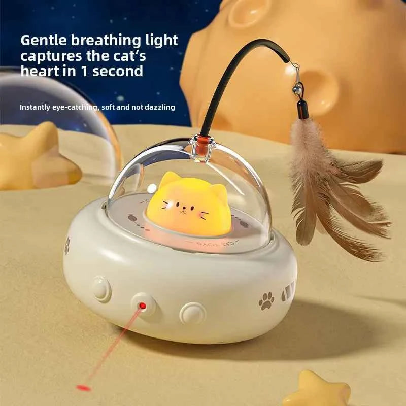 Intelligent automatic cat teasing toys self-hilarity relieving boredom electric induction cat toys pet supplies