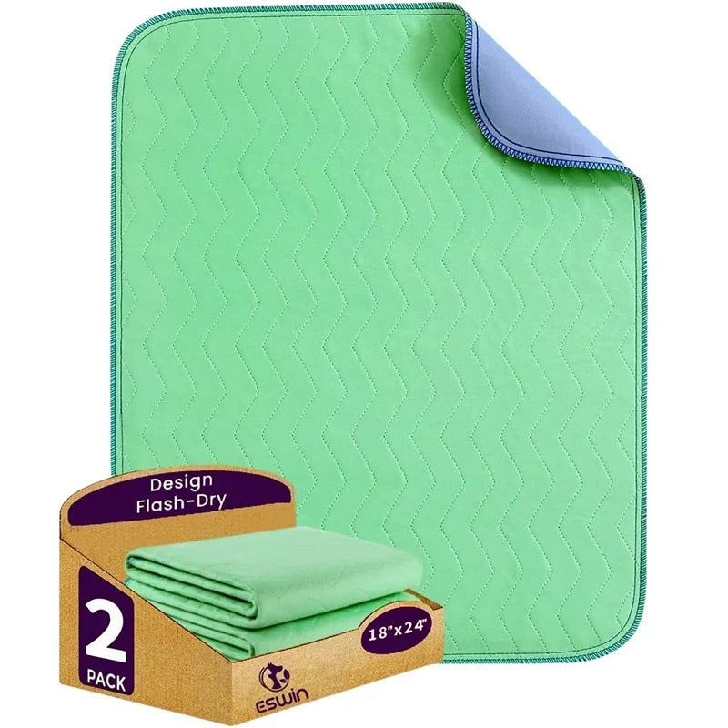 Pee Pads for Pet Extra Heavy Absorbency Washable Under Pads Quick Drying Nursing Pads Incontinence Bed Pads Reusable Washable