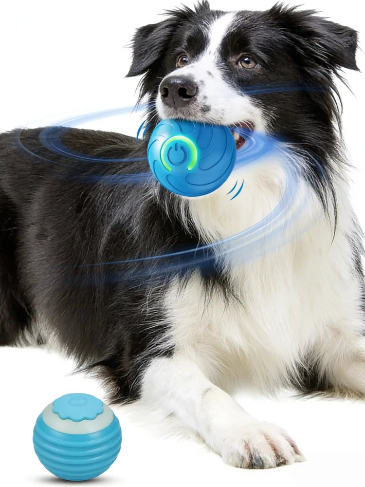 Pet Toy Ball with Tail Rope,Smart Automatic Pet Chase Ball Toy, Upgraded Speedy Tail Kitten Toy for Bored Indoor Adult Pets