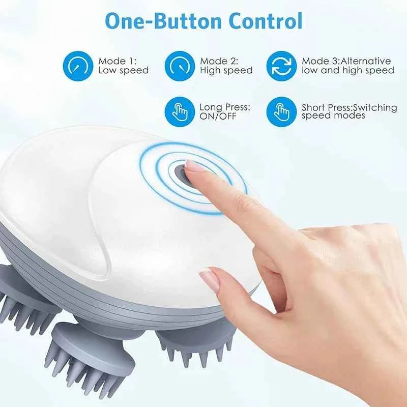 Electric Scalp Massager Device