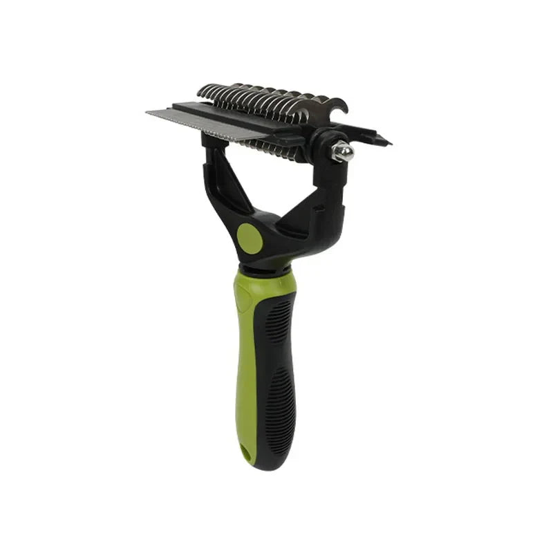 3 In 1 Pet Deshedding Brush Dog Hair Remover Pet Fur Knot Cutter