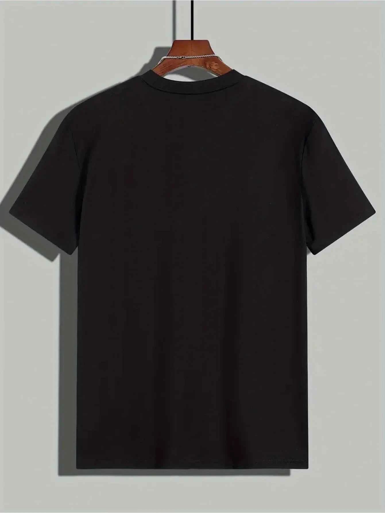 Guinea Pig Dad Graphic T-Shirt Men Casual Cotton Short Sleeve Crew Neck Tee Daily Wear