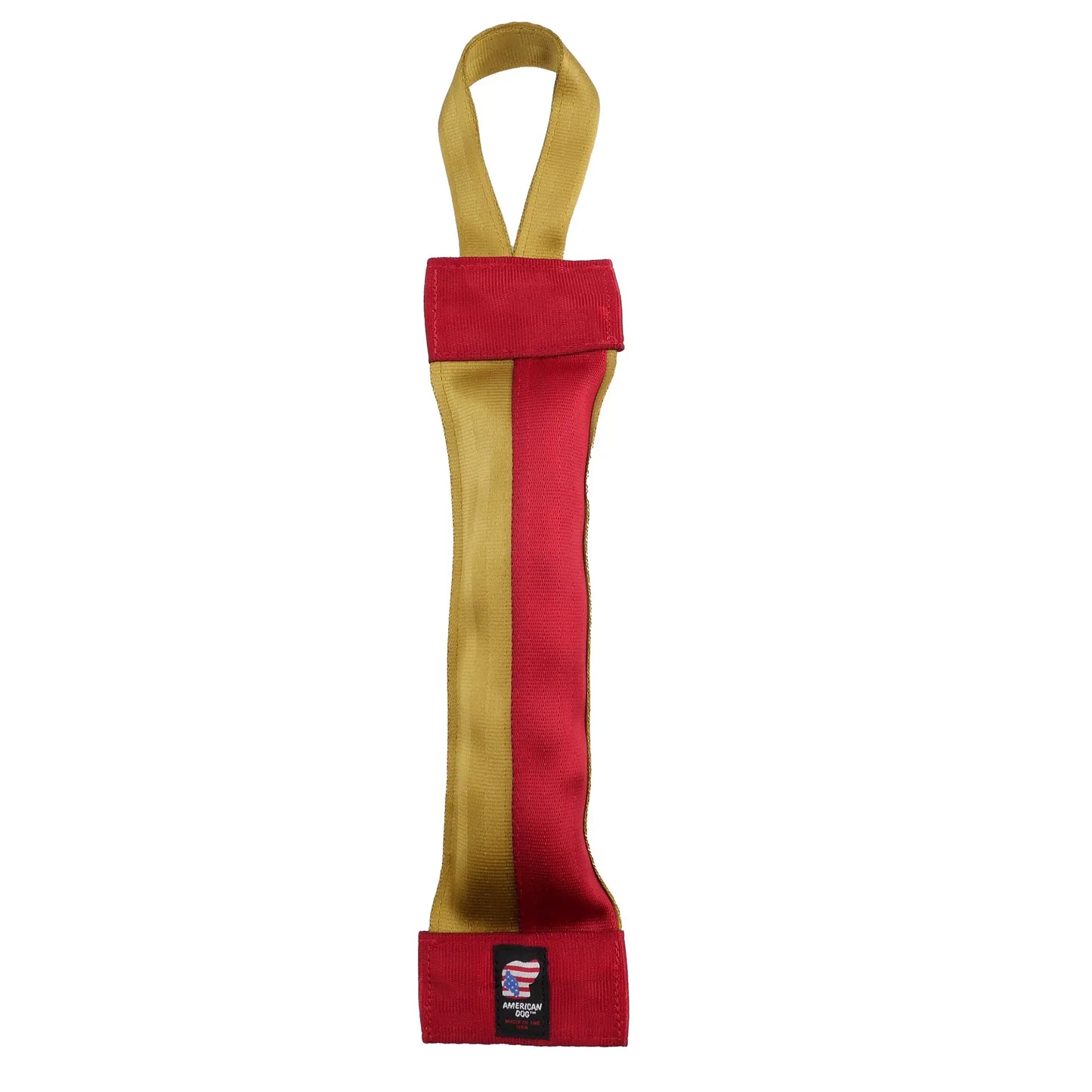 Seatbelt 2-Tone Tube Tug American Dog