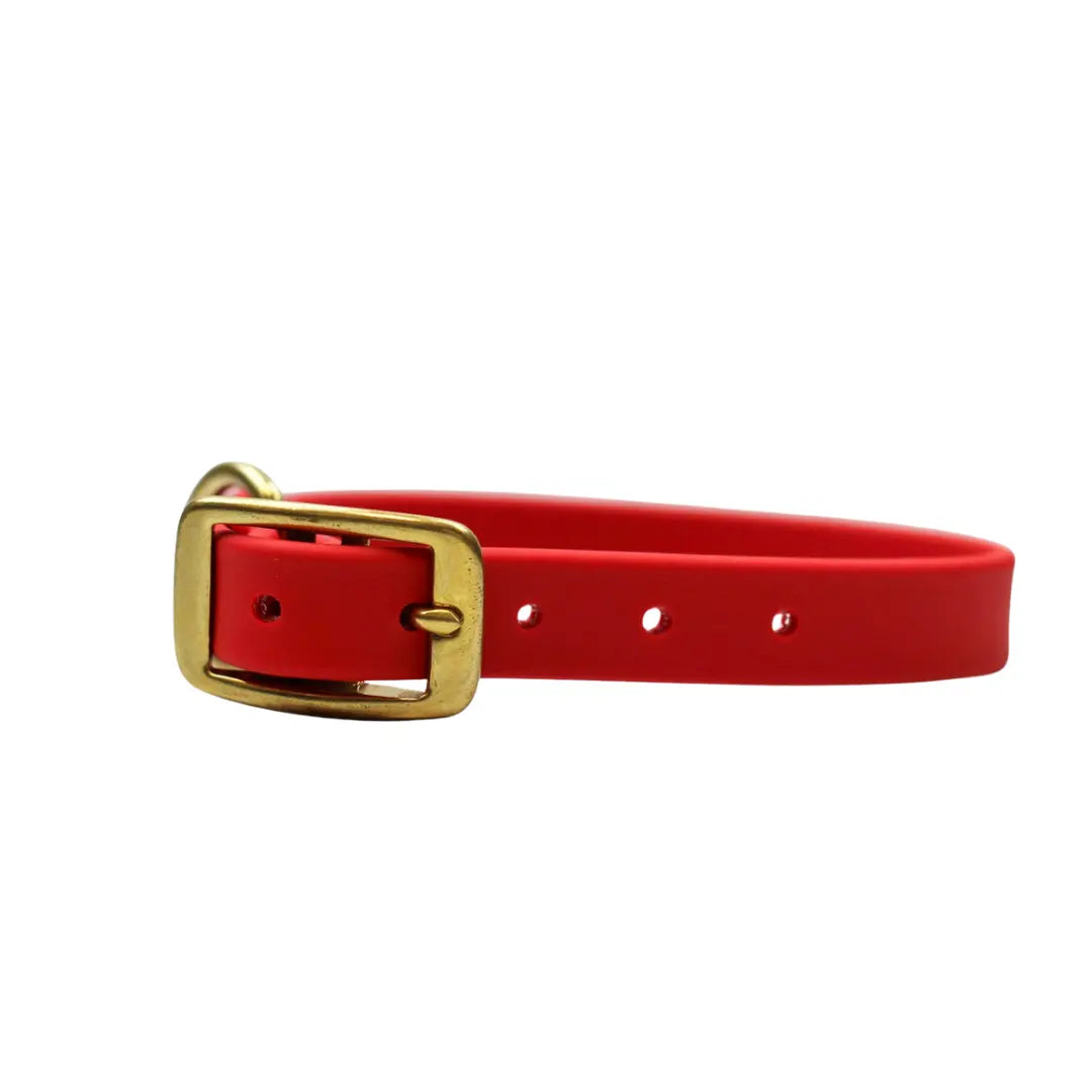 Cranberry Crush Biothane Collar Le Gray Haus