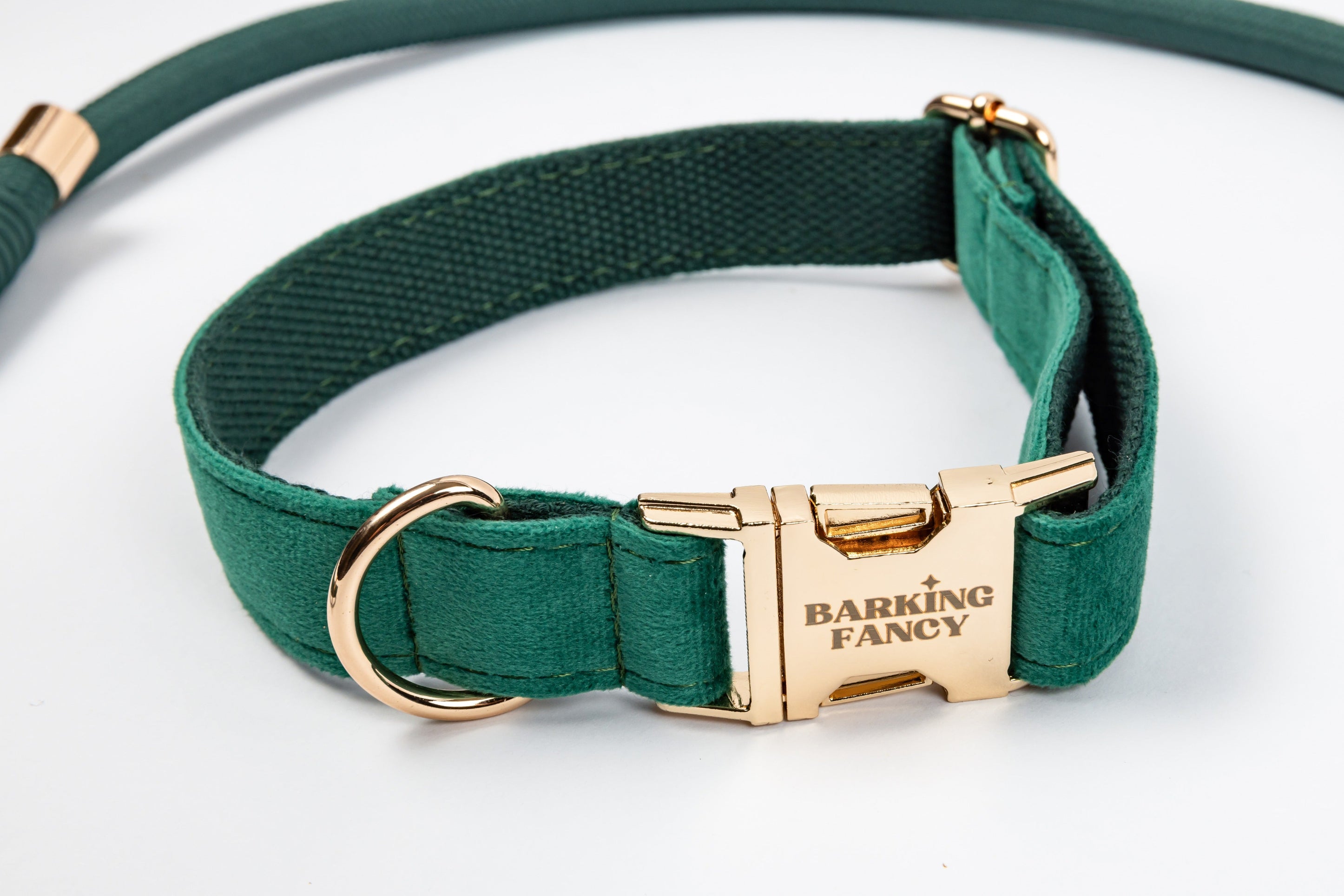 Signature Velvet Collar - Fir