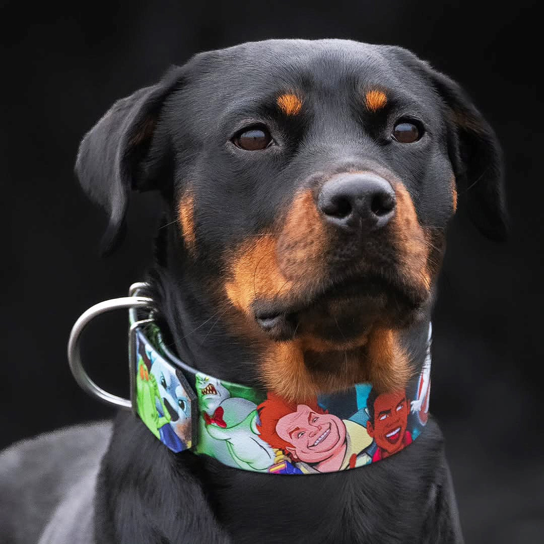 Bestia Ghostbuster Leather Dog Collar – Limited Edition