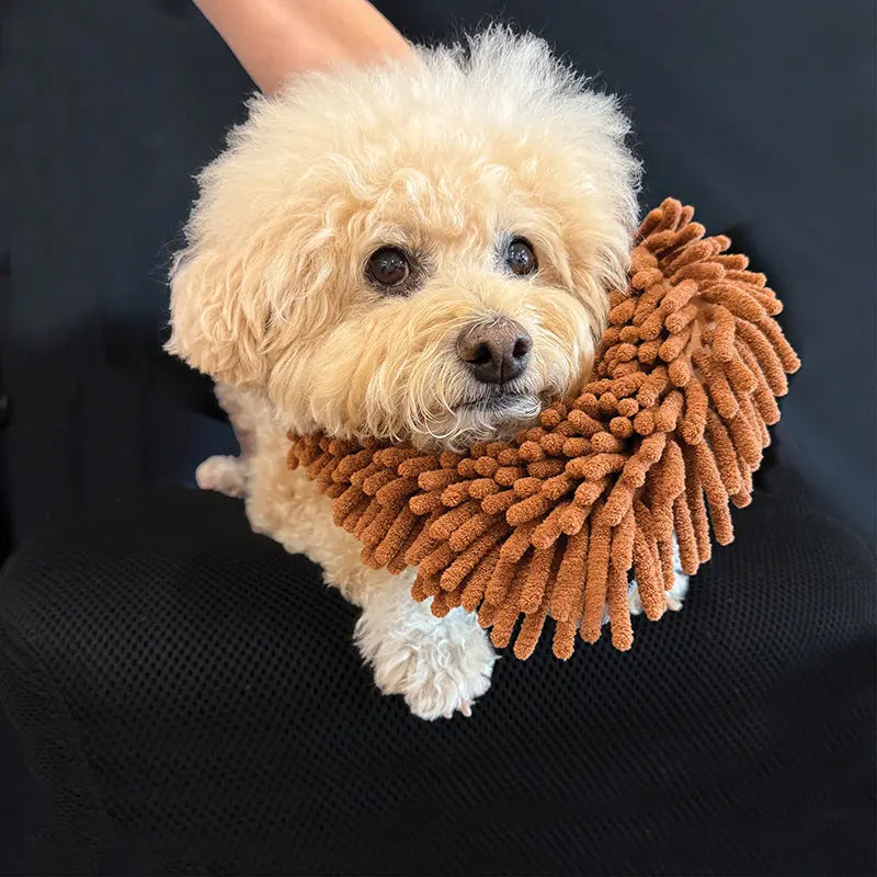 THE MAGIC MITT Dual-Sided Microfiber Grooming Mitt for Dogs & Cats — Use with Waterless Shampoo - K9 Outdoors