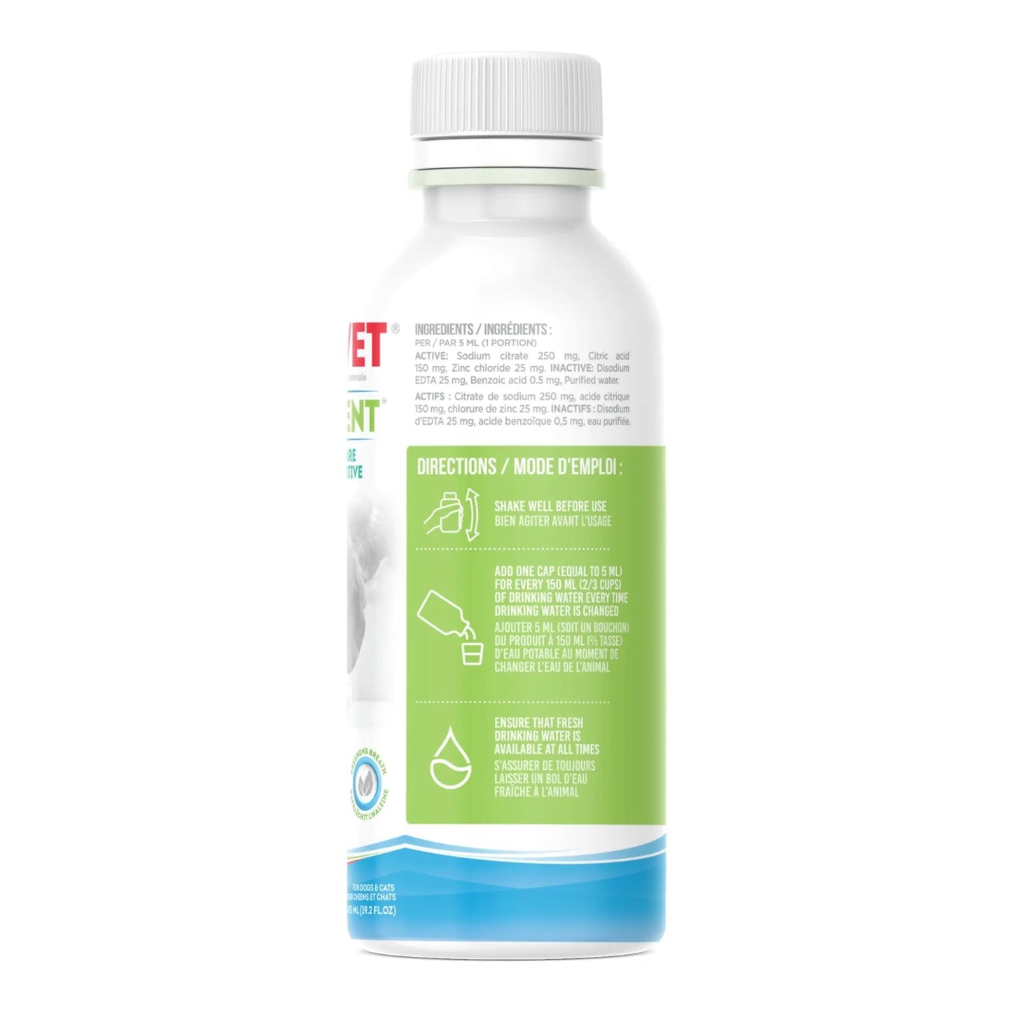 UBAVET Ubadent Dental Water Additive for Dogs & Cats – (16 fl oz / 473ml) American Pet Supplies