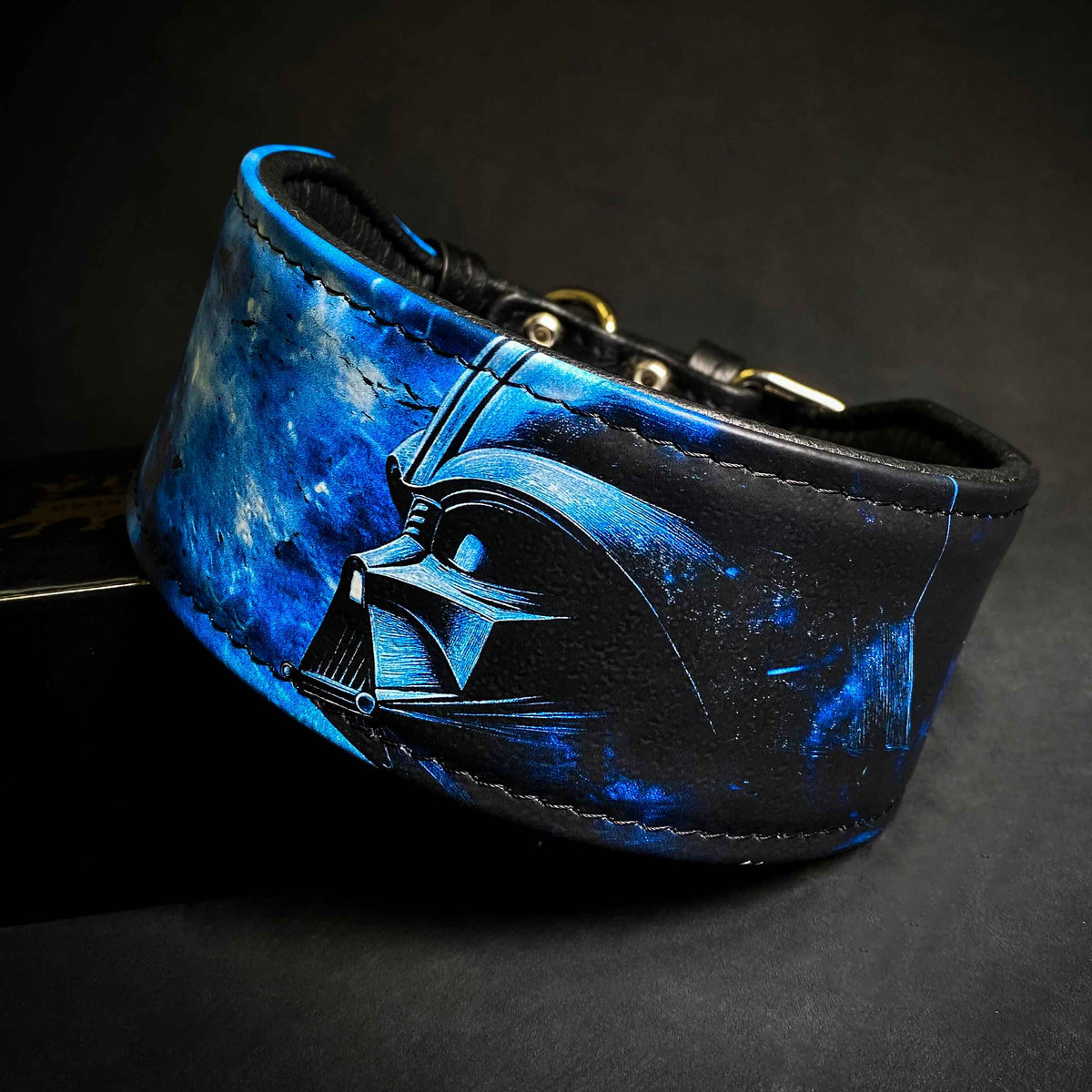 Bestia Darth Force Leather Dog Collar – Limited Edition