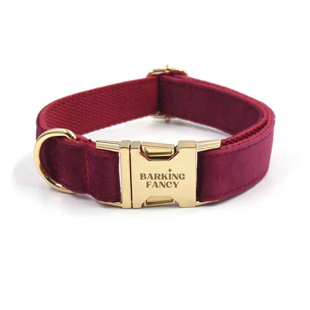 Signature Velvet Collar - Wine
